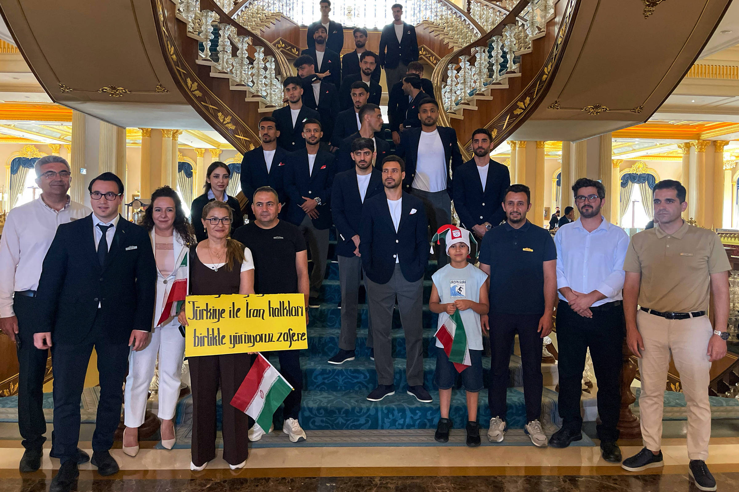 Jogadores iranianos vão precisar entrar e sair dos EUA no mesmo dia de cada partida, diz embaixador