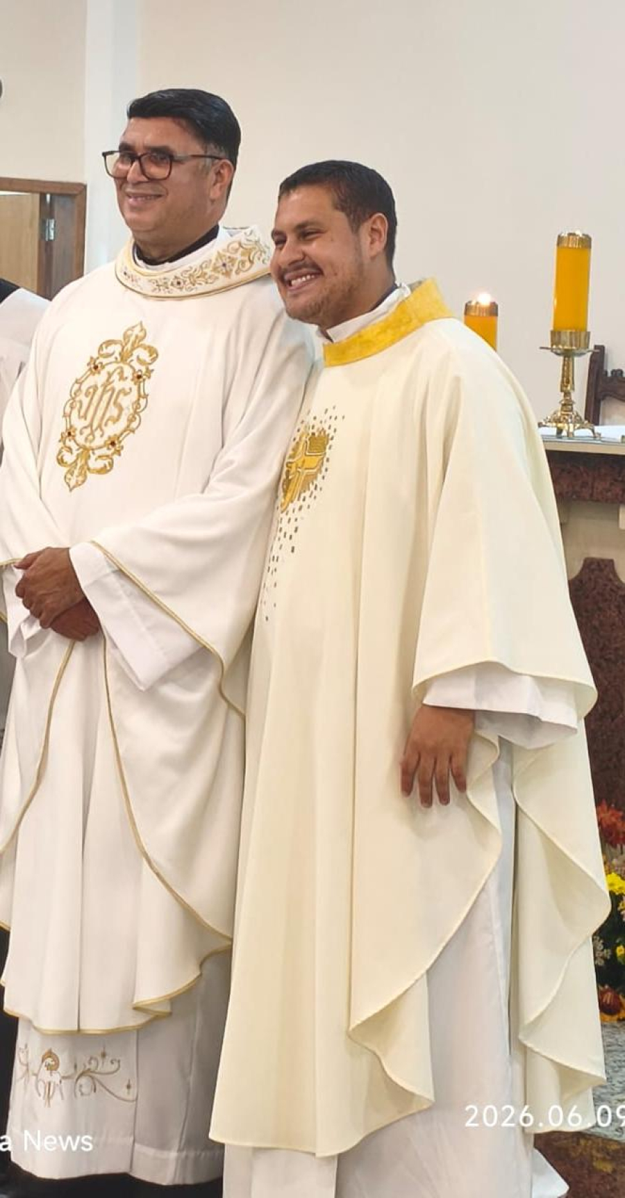 Paróquia de São Sebastião de Nova Sepetiba recebe visita do Padre Jorge Bispo em emocionante Missa Pela Vitória