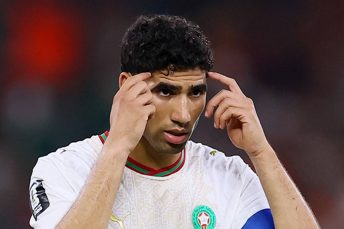 'Mostramos grande força mental', diz Hakimi após vitória do Marrocos na Copa