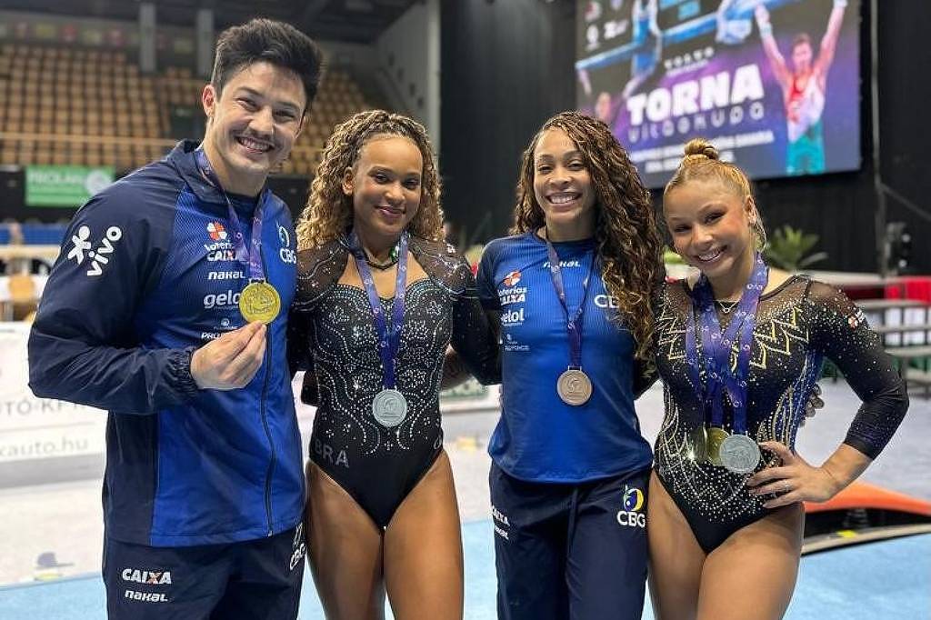 Flávia e Nory levam ouro em jornada de cinco medalhas do Brasil na Copa do Mundo