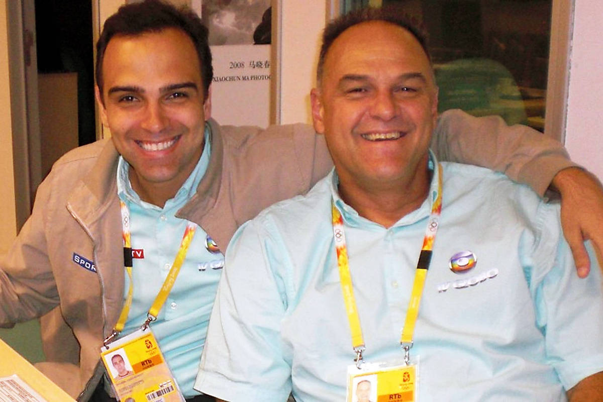 Tadeu Schmidt se despede de Oscar: 'Minha maior referência'