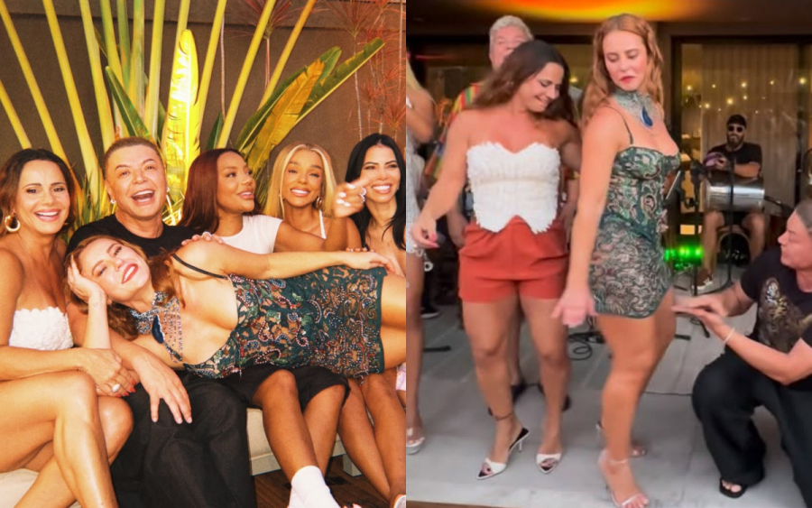 Paolla Oliveira reúne Viviane Araujo, Ludmilla e mais famosos em festão de aniversário