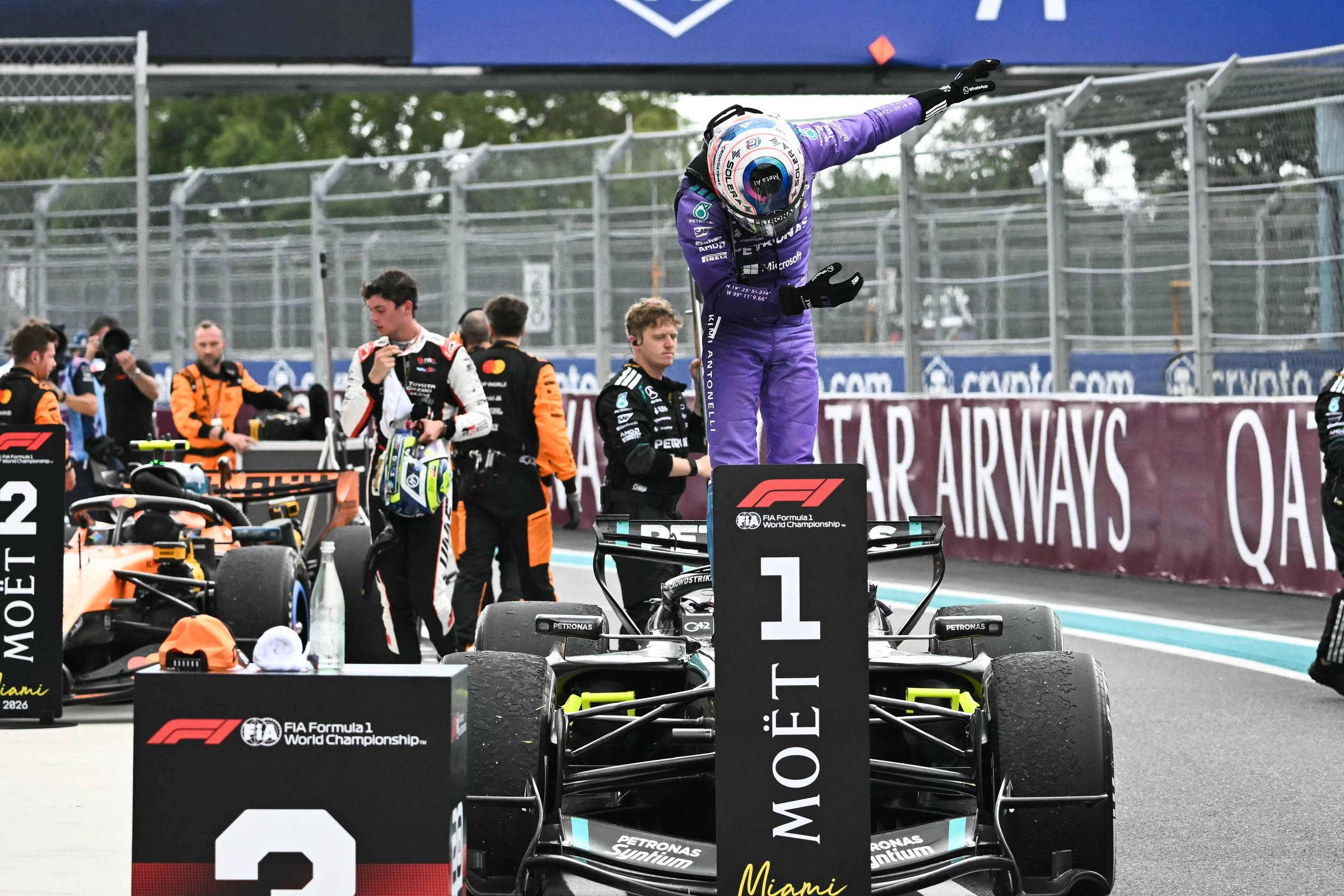 F1 é retomada com novo regulamento e terceira vitória seguida de Antonelli